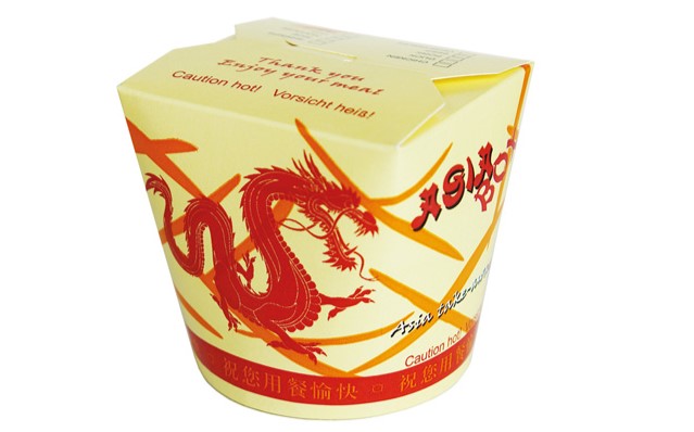 Foodbox "Drache" 26oz, 750ml, 500 Stück/Karton