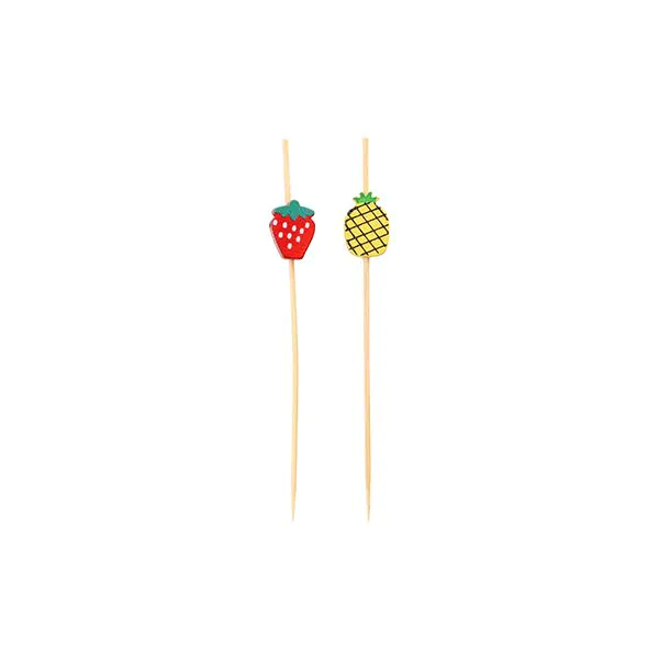 Fingerfood-Spieße "Fruit" 12 cm, 100 Stück/Packung