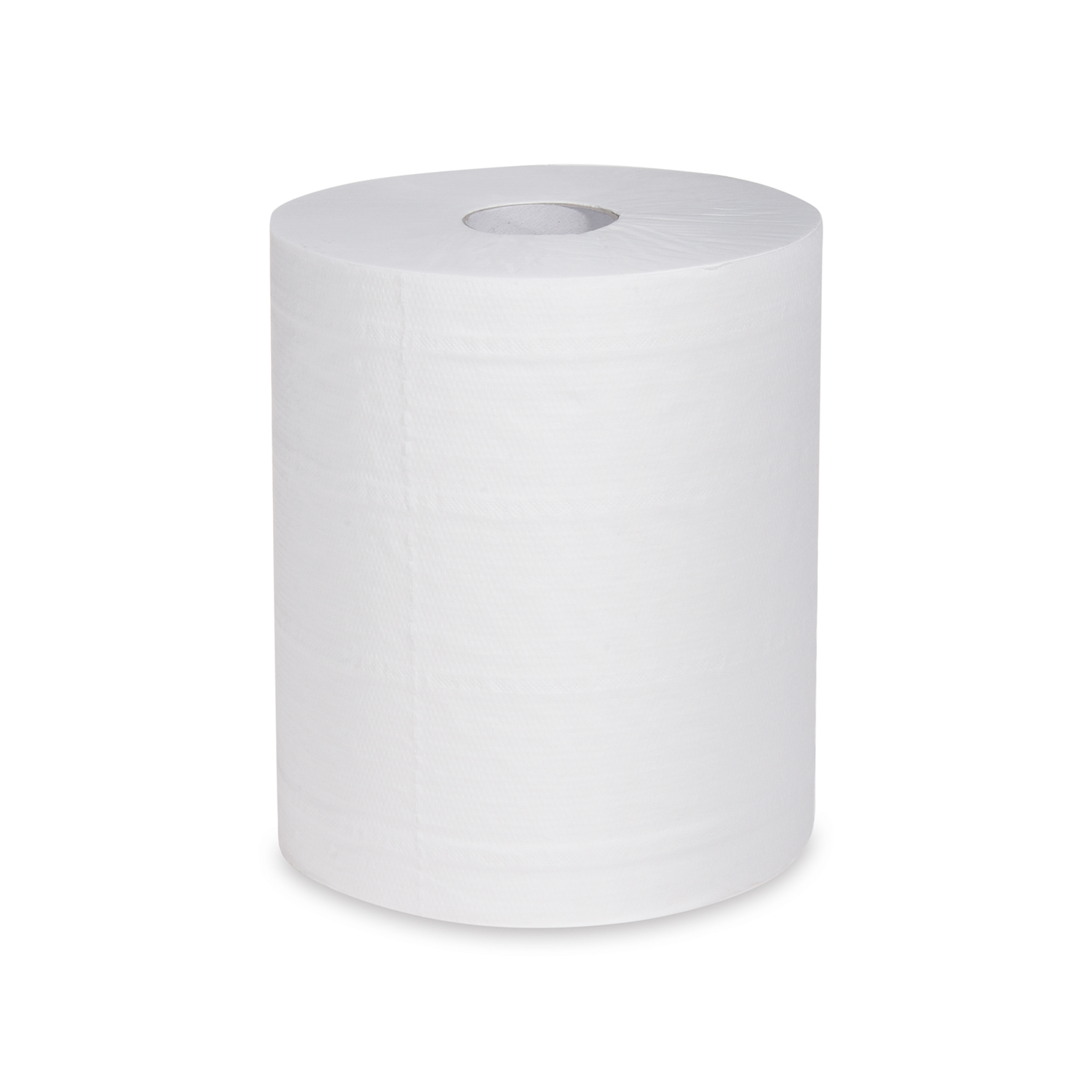 Papierrolle, Putztuch, 2-lagig, weiß, Ø 19cm, 22cmx160m, 6 Rollen/Packung