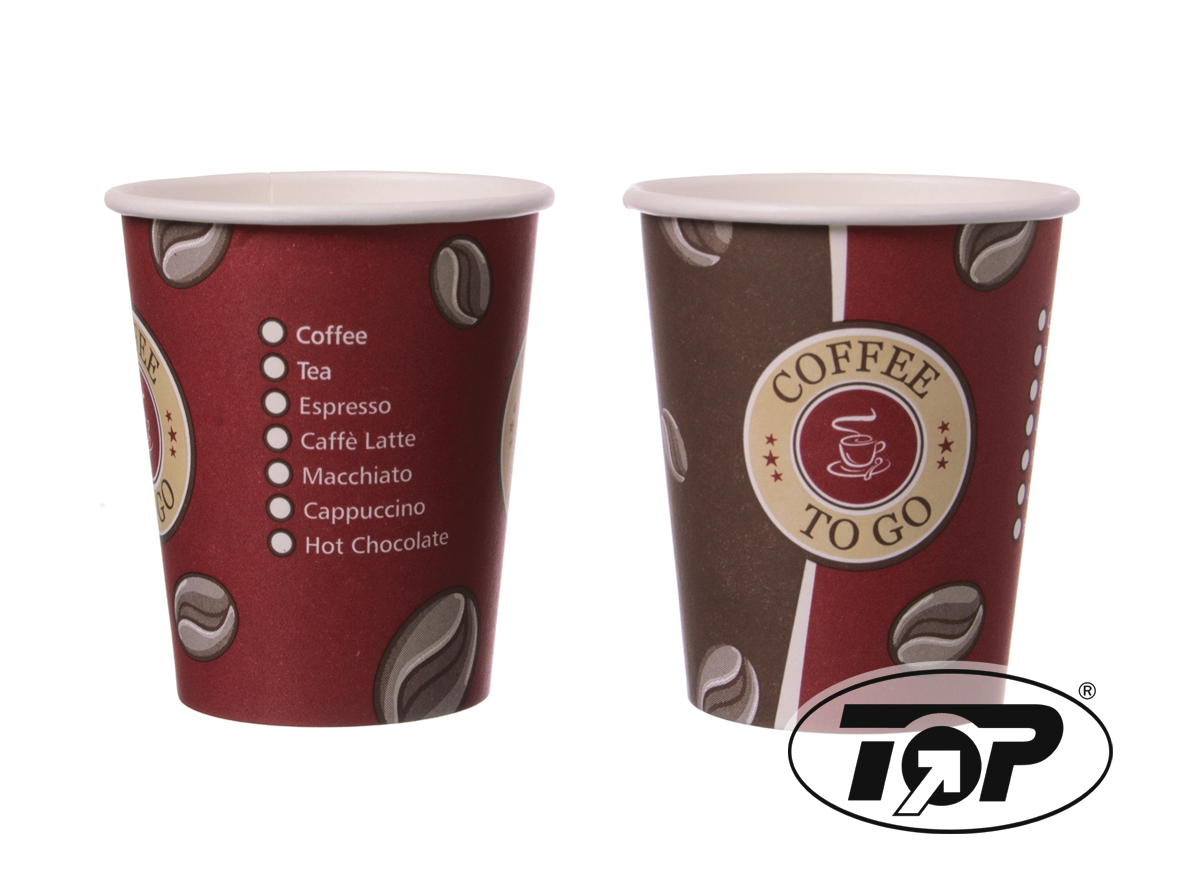 Kaffeebecher 200ml "Topline", (VE 20x50) 1000 Stück/Karton