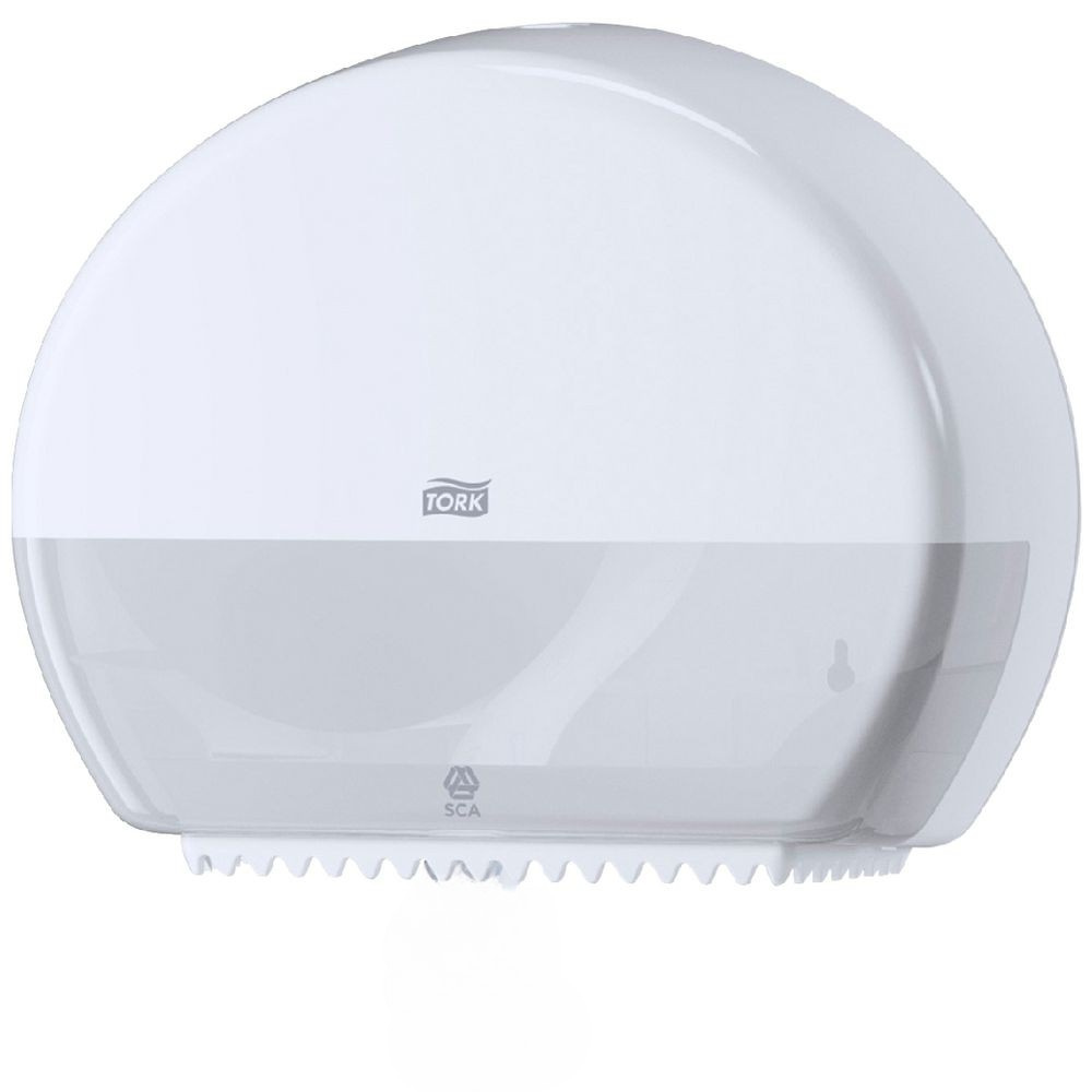 Tork Mini Jumbo-WC-Rollen-Spender T2, Kunststoff, weiß