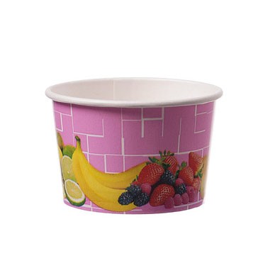Eisbecher "Früchte", 100ml (B080), rosa, 200 Stück Eisbecher "Früchte", 100ml (B080), rosa, 200 Stück