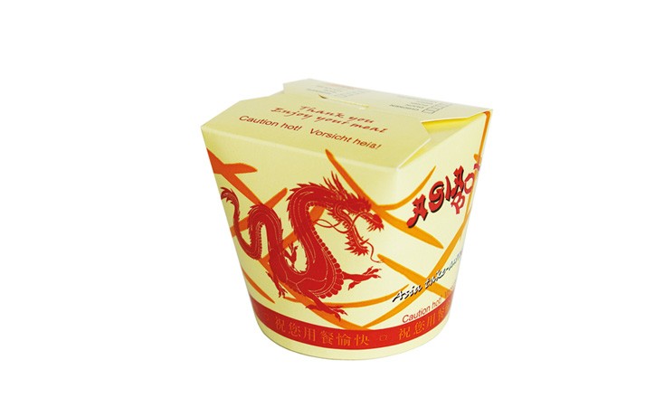 Foodbox "Drache" 16oz, 450ml, 500 Stück/Karton