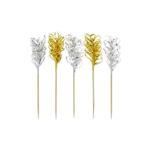 Deko-Picker "FRILLS", 10,5 cm, 30 Stück/Packung