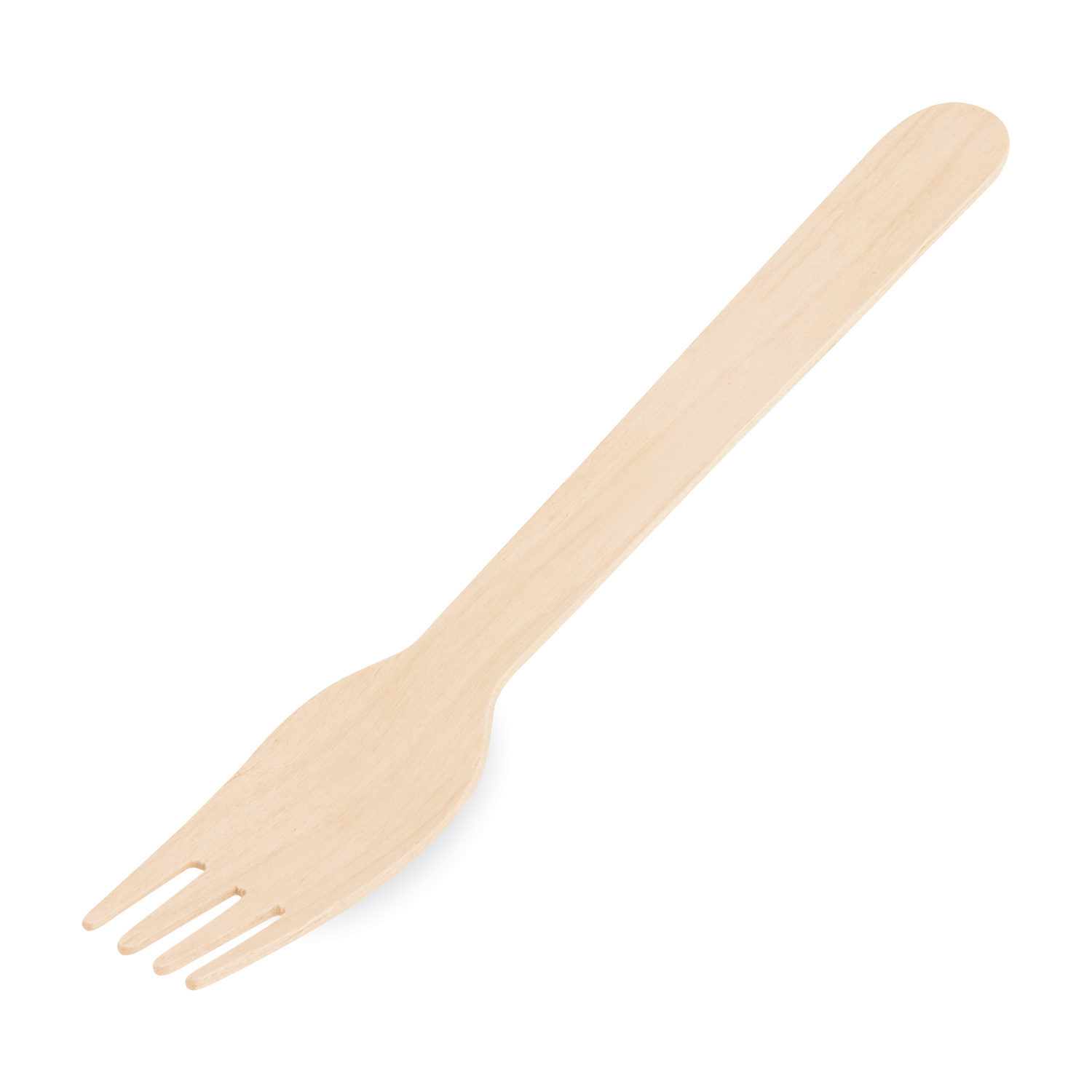 Holz Gabel 16cm, (VE 20x100) 2000 Stück/Karton Holz Gabel 16cm, (VE 20x100) 2000 Stück/Karton